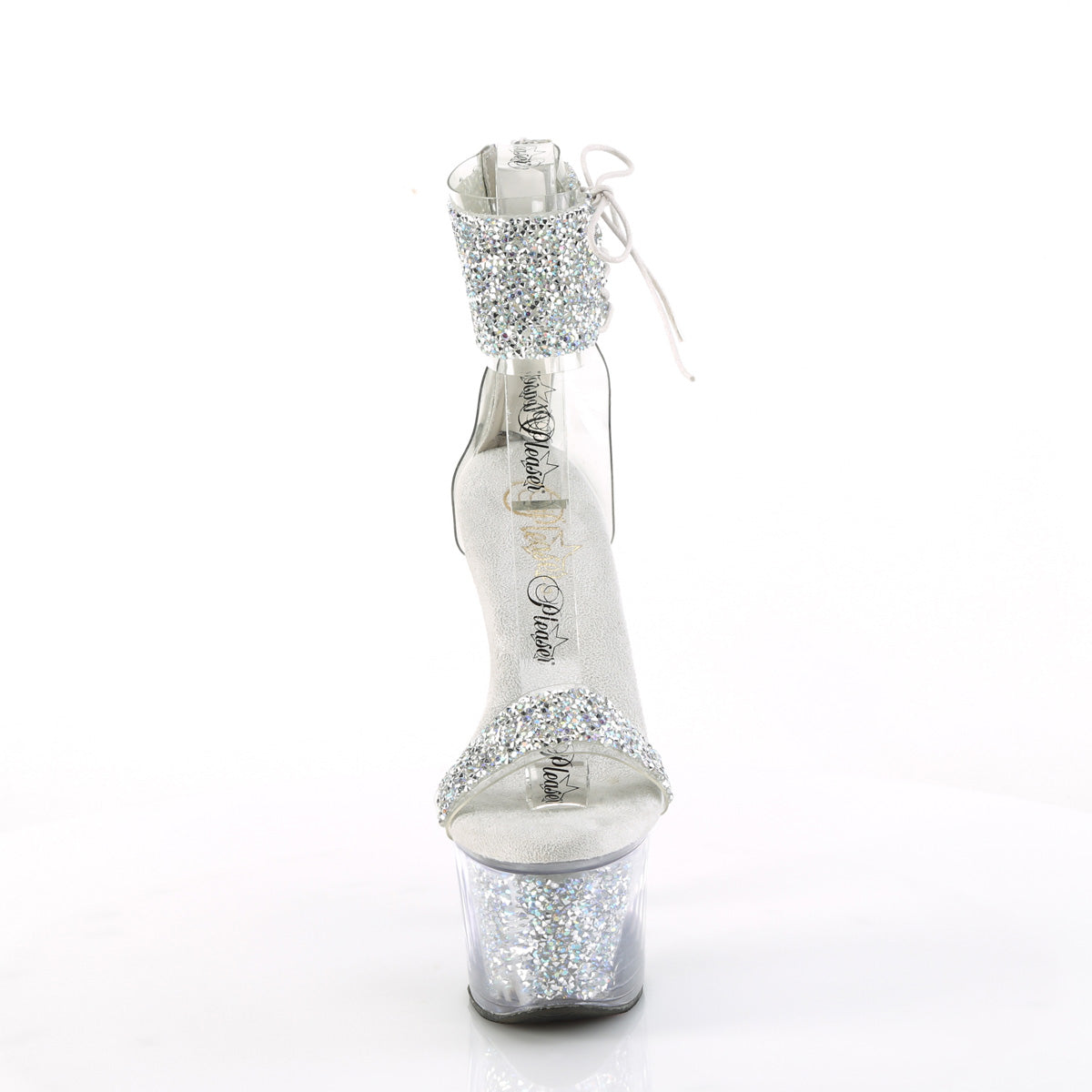 【PLEASER】SKY-327RSI プラットフォームシューズ Slv Multi RS-Slv/Slv RS【取寄】