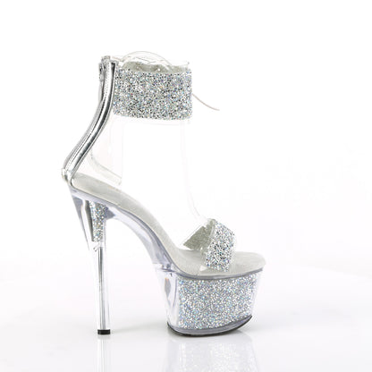 【PLEASER】SKY-327RSI プラットフォームシューズ Slv Multi RS-Slv/Slv RS【取寄】
