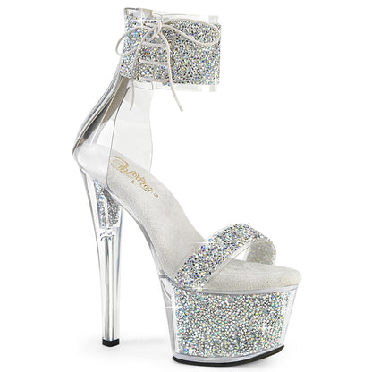 【PLEASER】SKY-327RSI プラットフォームシューズ Slv Multi RS-Slv/Slv RS【取寄】