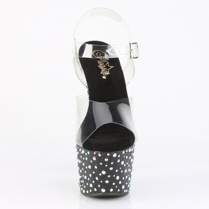 【PLEASER】STARDANCE-708 シューズ Clr/Blk-Slv Multi RS【取寄】