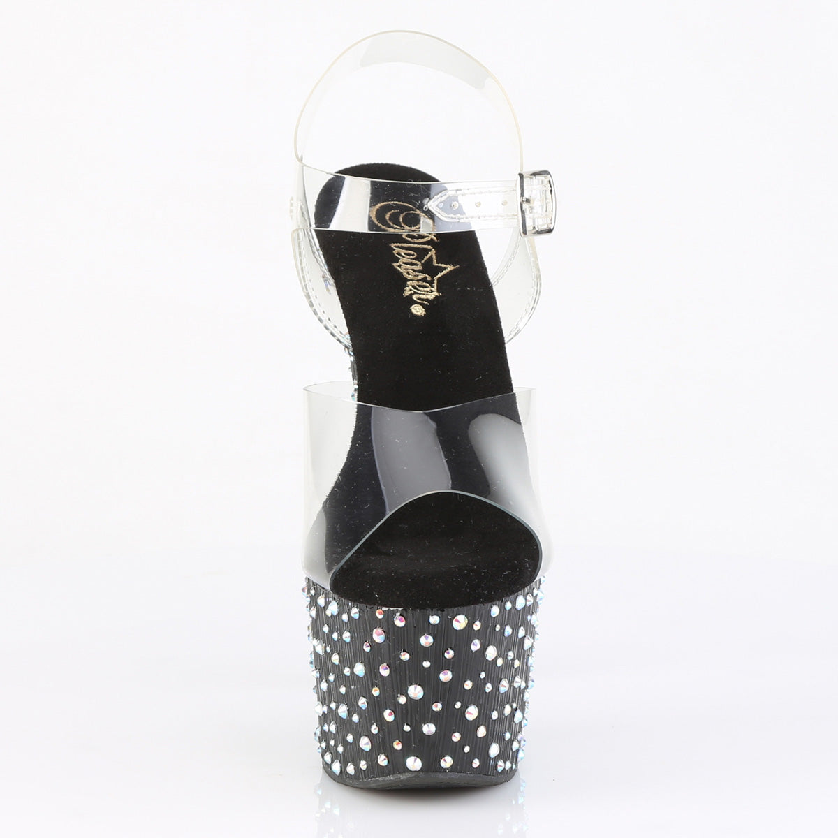 【PLEASER】STARDANCE-708 プラットフォームシューズ Clr/Blk-Slv Multi RS【取寄】