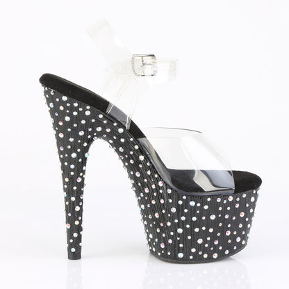 【PLEASER】STARDANCE-708 シューズ Clr/Blk-Slv Multi RS【取寄】