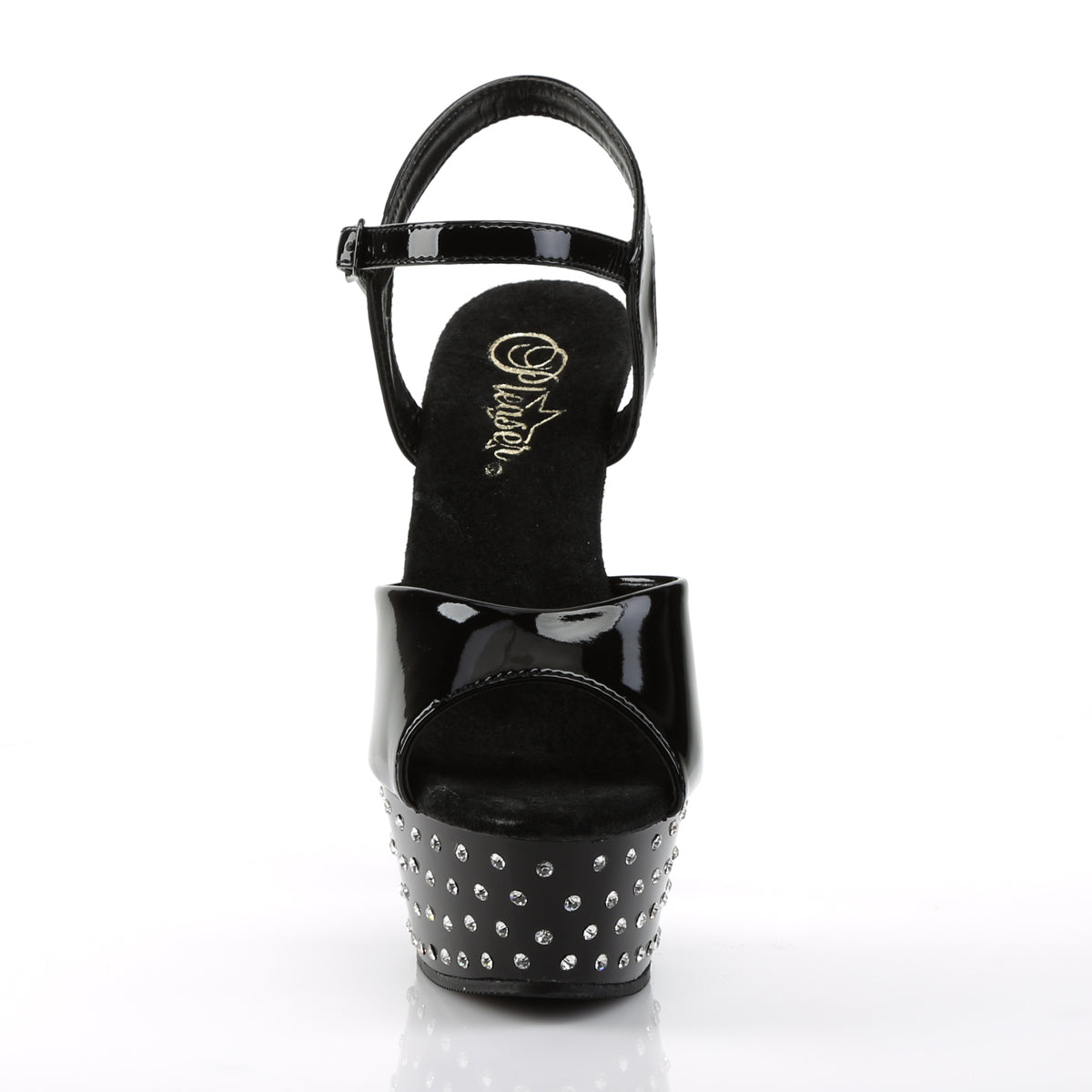【PLEASER】STARDUST-609 プラットフォームシューズ Blk Pat/Blk【取寄】