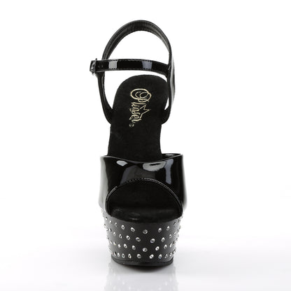 【PLEASER】STARDUST-609 プラットフォームシューズ Blk Pat/Blk【取寄】