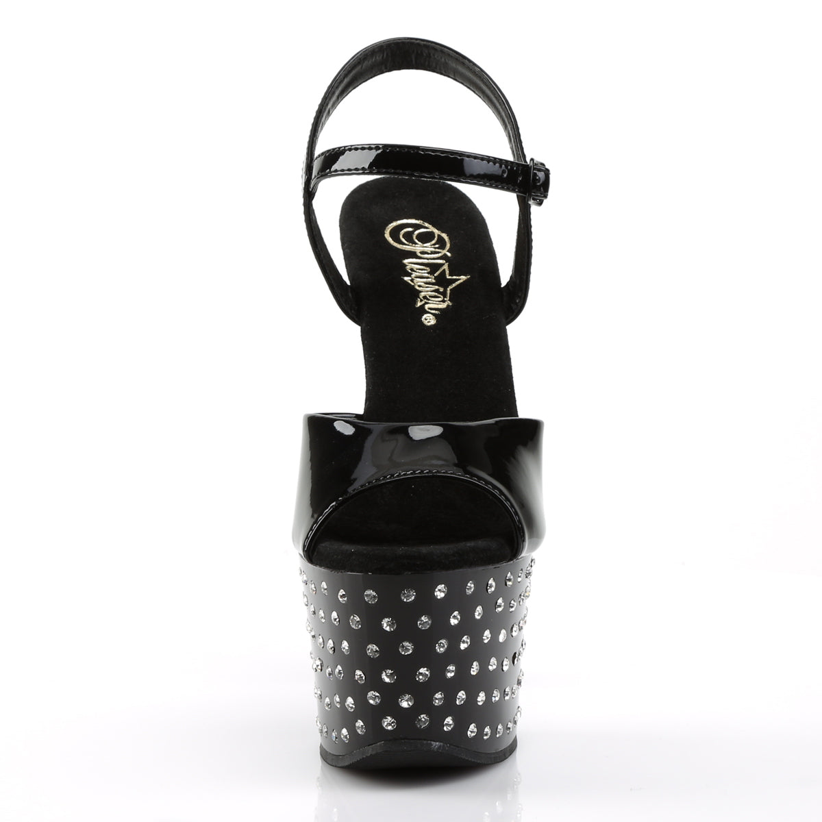 【PLEASER】STARDUST-709 プラットフォームシューズ Blk Pat/Blk【取寄】