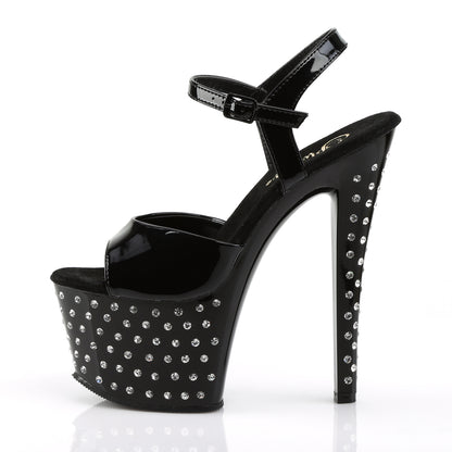 【PLEASER】STARDUST-709 プラットフォームシューズ Blk Pat/Blk【取寄】