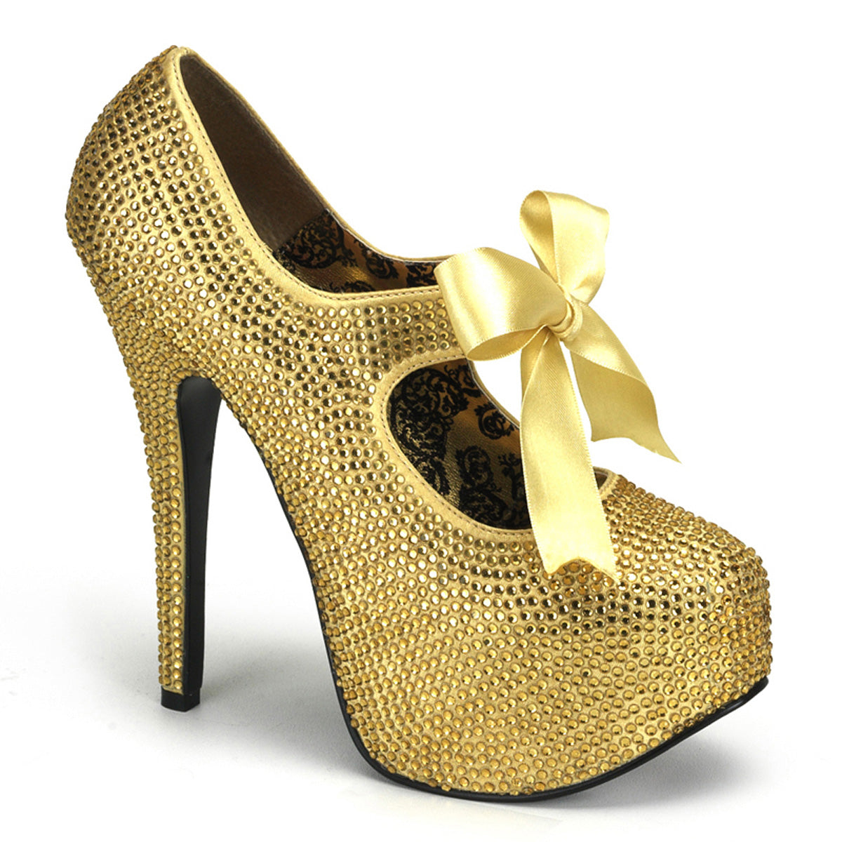 【BORDELLO】TEEZE-04R シューズ Gold Rhinestones【取寄】