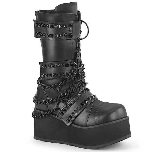 【DEMONIA】TRASHVILLE-138 ブーツ Blk Vegan Leather【取寄】