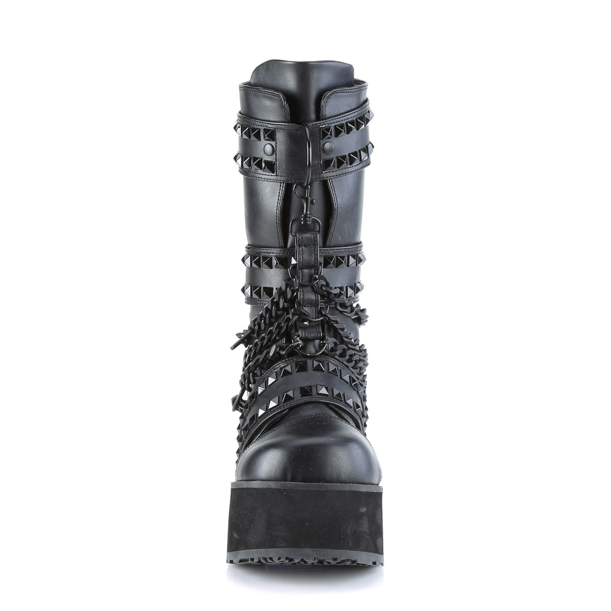 【DEMONIA】TRASHVILLE-138 ブーツ Blk Vegan Leather【取寄】