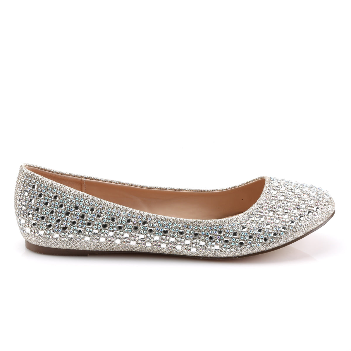 【FABULICIOUS】TREAT-06 シューズ Nude Glitter Mesh Fabric【取寄】