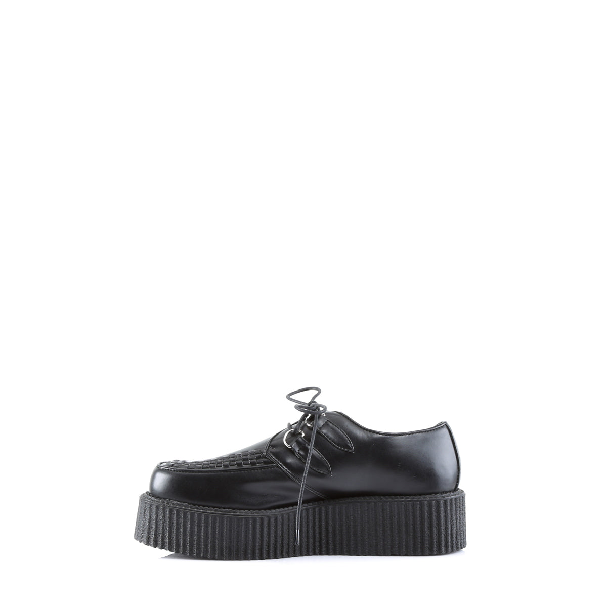 【DEMONIA】V-CREEPER-502 プラットフォームシューズ Blk Vegan Leather【取寄】