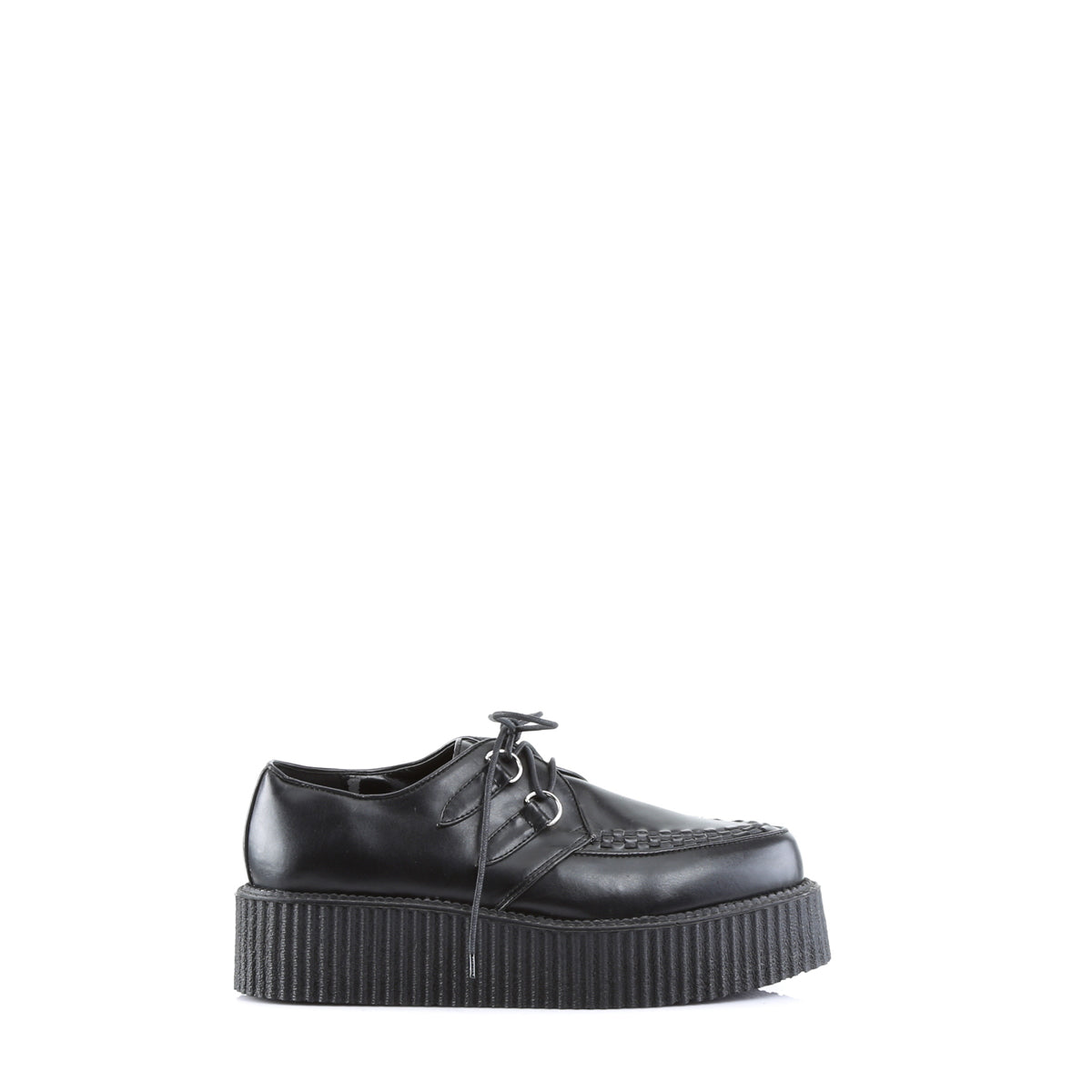 【DEMONIA】V-CREEPER-502 プラットフォームシューズ Blk Vegan Leather【取寄】