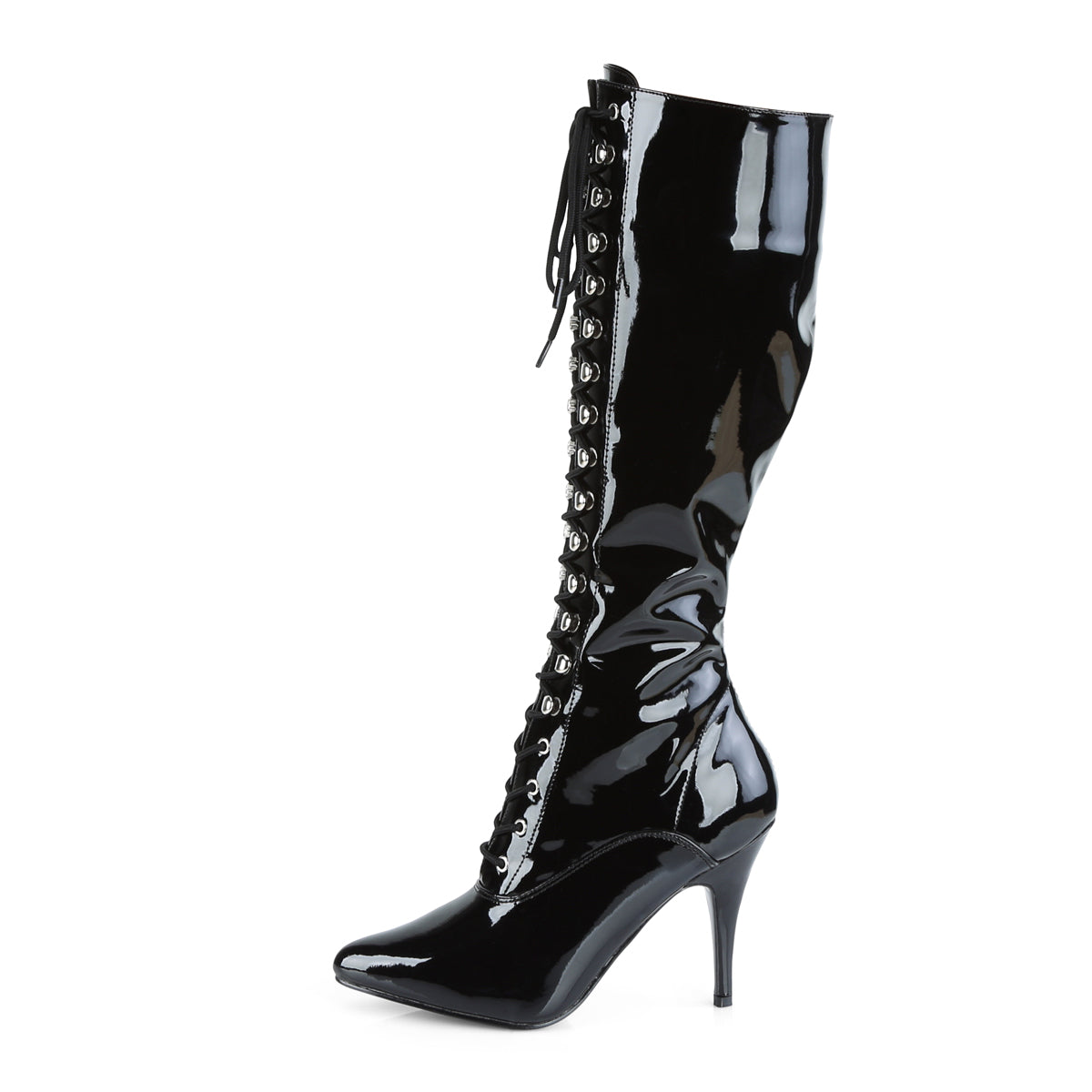 【PLEASER】VANITY-2020 シングルソールシューズ Blk Pat【取寄】