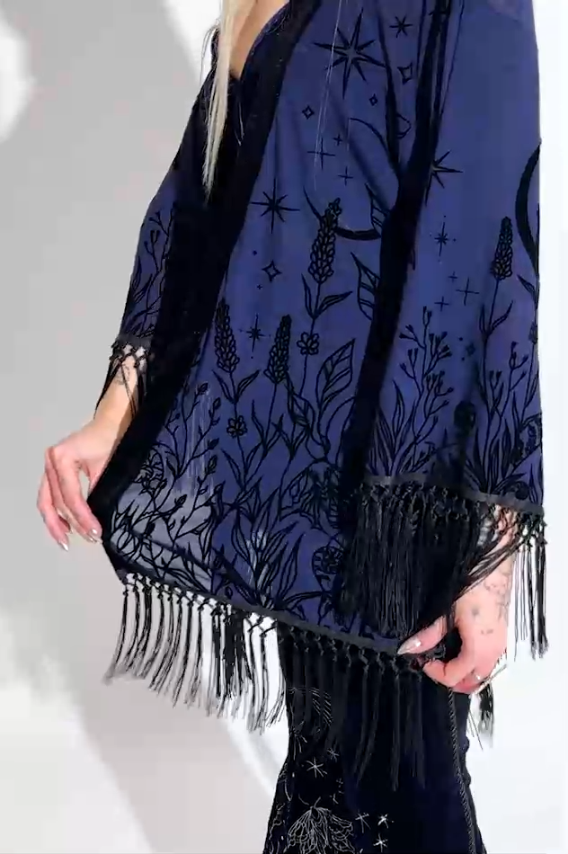 【RESTYLE】アウター＊ MOON GARDEN KIMONO