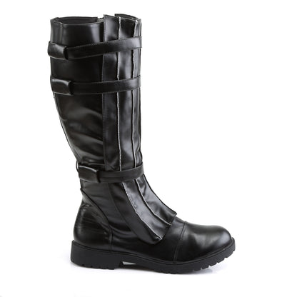 【FUNTASMA】WALKER-130 厚底ブーツ Blk Pu【取寄】
