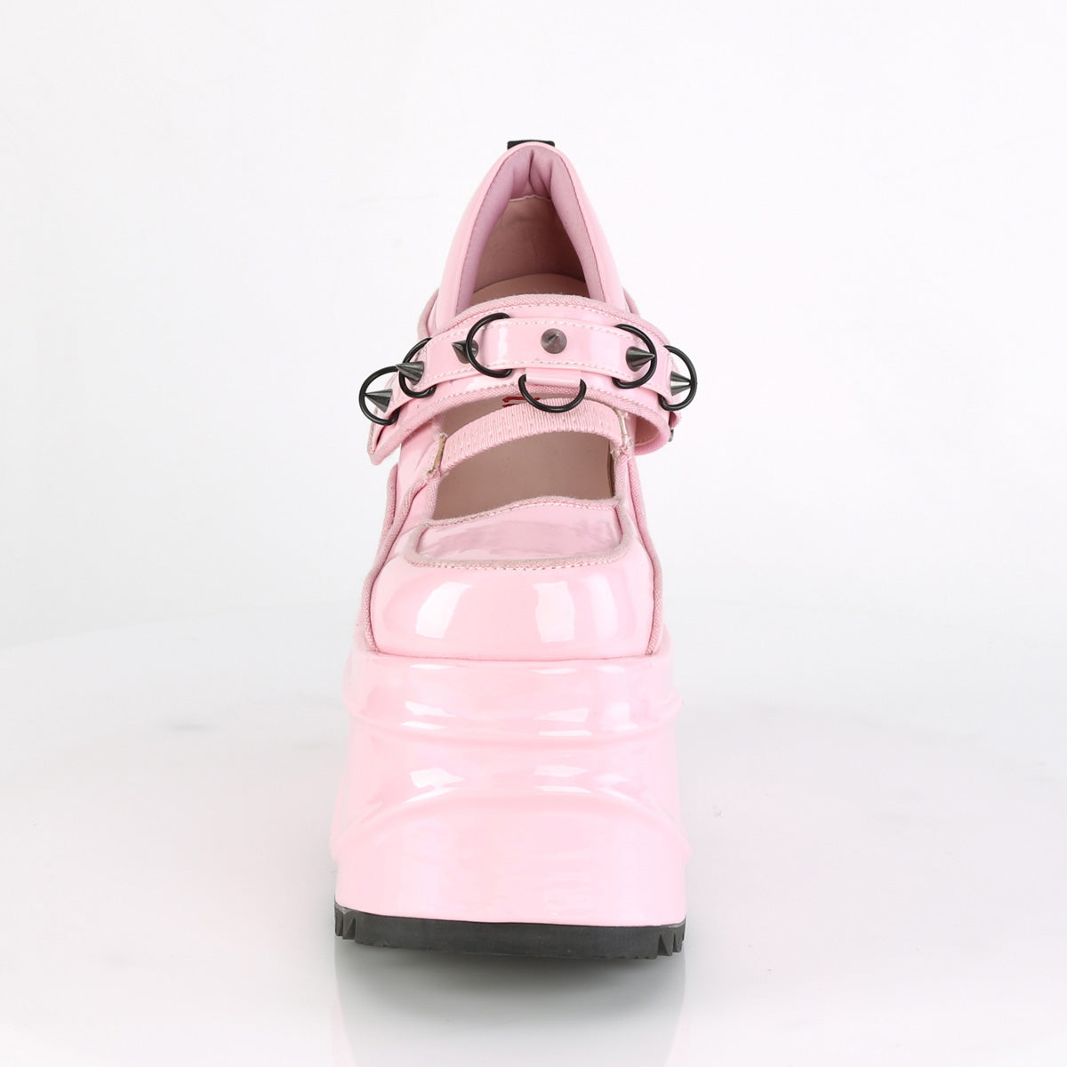 【DEMONIA】WAVE-48 ヒール B. Pink Hologram Pat【取寄】