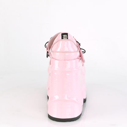 【DEMONIA】WAVE-48 ヒール B. Pink Hologram Pat【取寄】