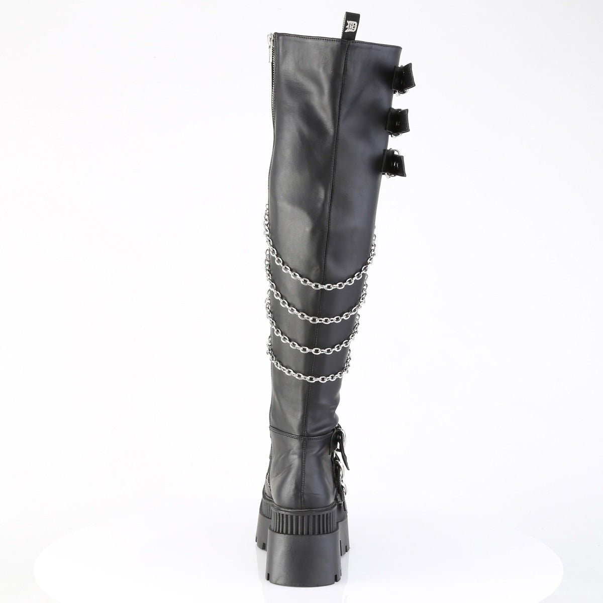 【DEMONIA】WRATH-310 厚底ブーツ Blk Vegan Leather【取寄】