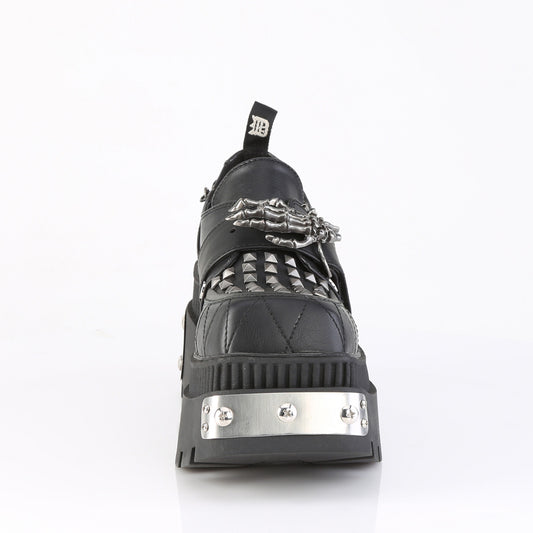 【DEMONIA】WRATH-42 ヒール Blk Vegan Leather【取寄】