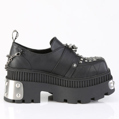 【DEMONIA】WRATH-42 ヒール Blk Vegan Leather【取寄】
