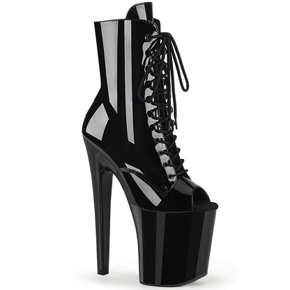 【PLEASER】XTREME-1021 プラットフォームシューズ Blk Pat/Blk【取寄】