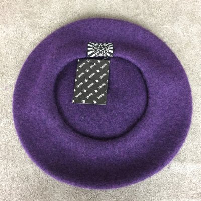 ベレー帽（スペルマ/紫）