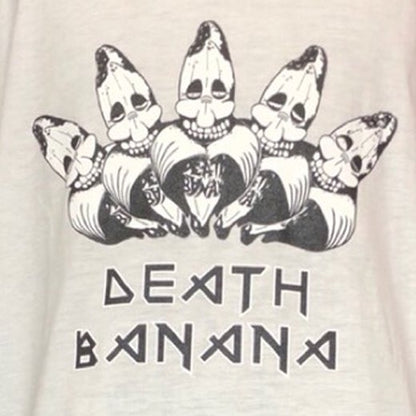 BIG Fishtail T-shirt (Death Banana BIG T/WHITE)