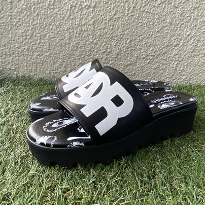 Hyakume Logo Shark Sole Sandals