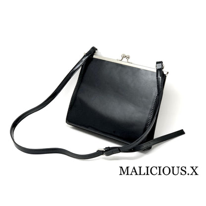 CREATURE SQUARE METAL CLASP SHOULDER BAG