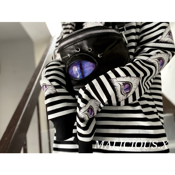 [9EYES]VERY LONG SLEEVE T-SHIRT / STRIPE