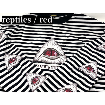 [9EYES]VERY LONG SLEEVE T-SHIRT / STRIPE