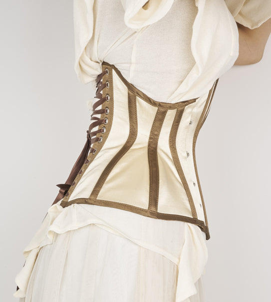 Underbust corset asymmetric 3-stage curve [A3] [order]