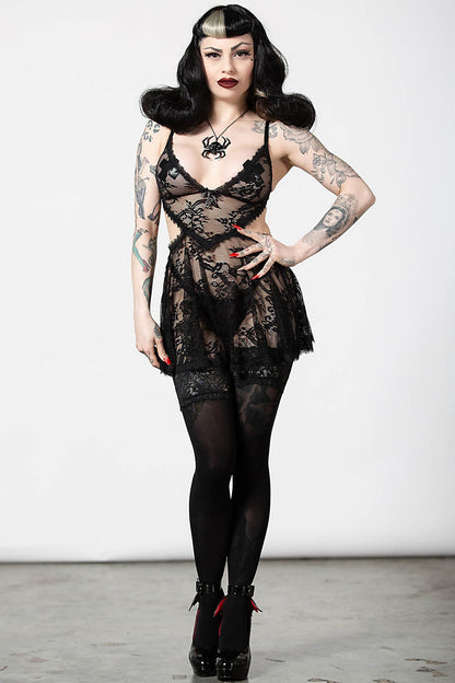 【KILL STAR】AFTERLIFE LACE NIGHTDRESS