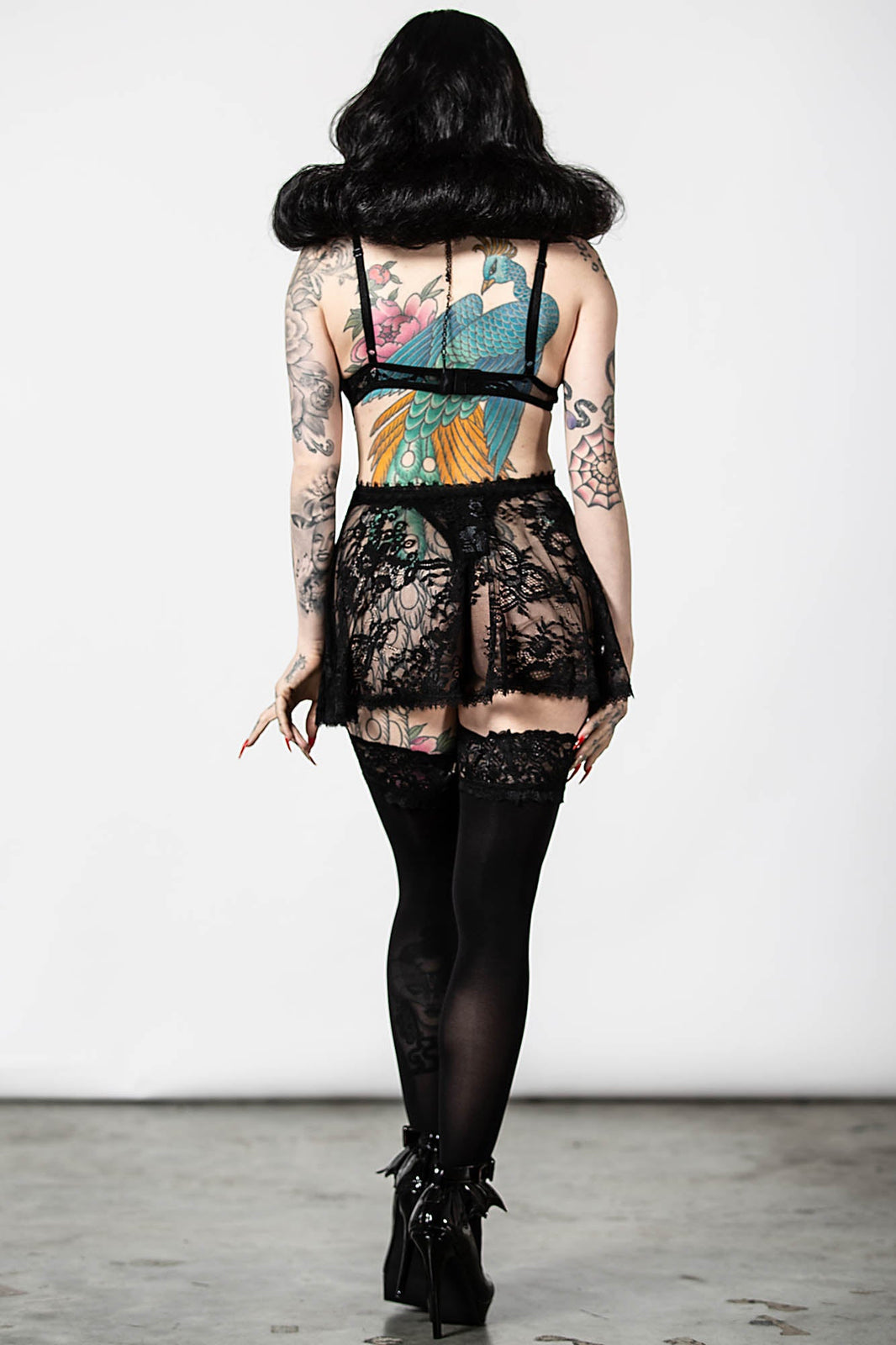 AFTERLIFE LACE NIGHTDRESS