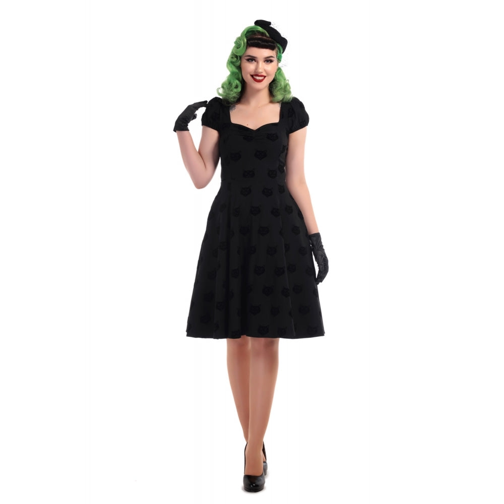 MIMI VELVET CAT DOLL DRESS