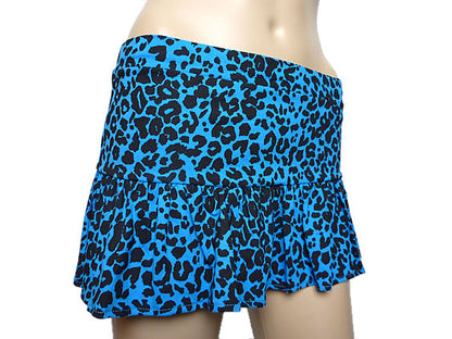 LEOPARD MICRO MINI SKIRT