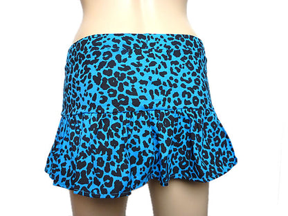 LEOPARD MICRO MINI SKIRT