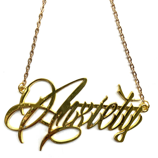 ANXIETY NECKLACE-GOLD