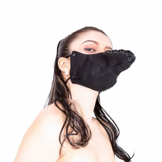 本格ペストマスク ふるさと納税限定】木目柄の本革ペストマスク 滋賀県長浜市