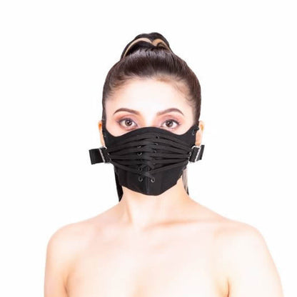 Plague Mask (Short/Fun Racing/Black) [PM-SFB]