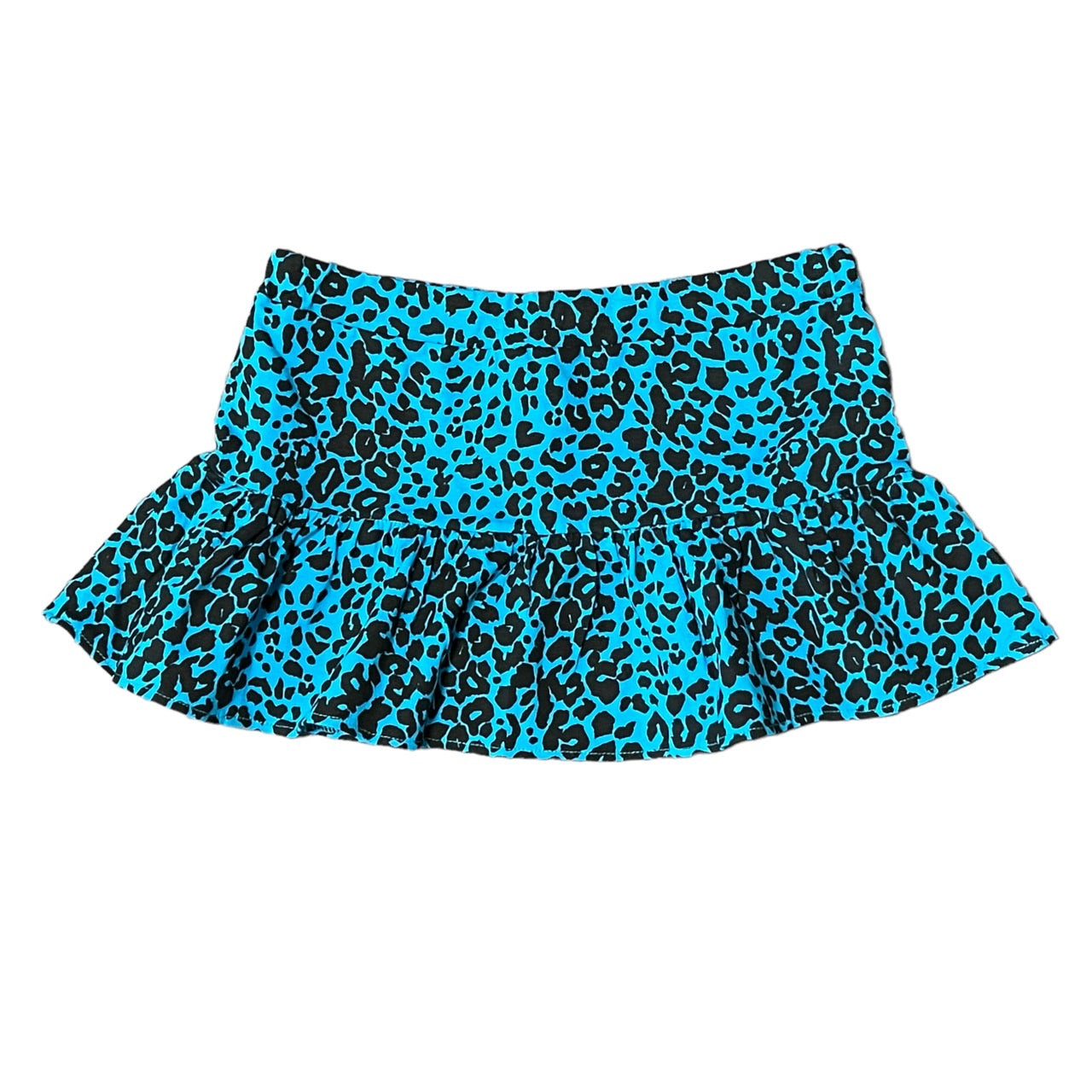 LEOPARD MICRO MINI SKIRT