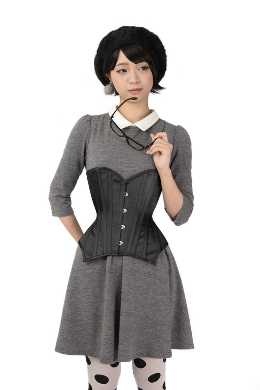 Hourglass type underbust corset "Kikyo" [W-KKU]